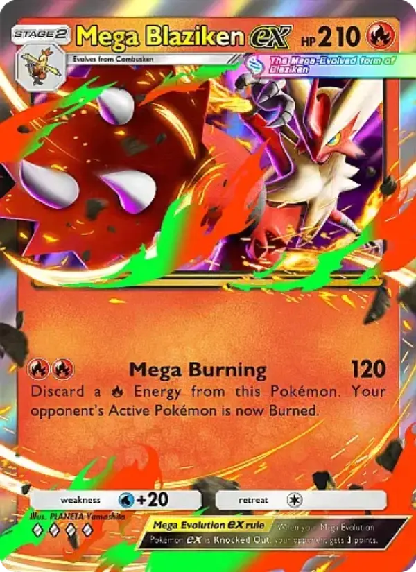 Mega Blaziken ex #036