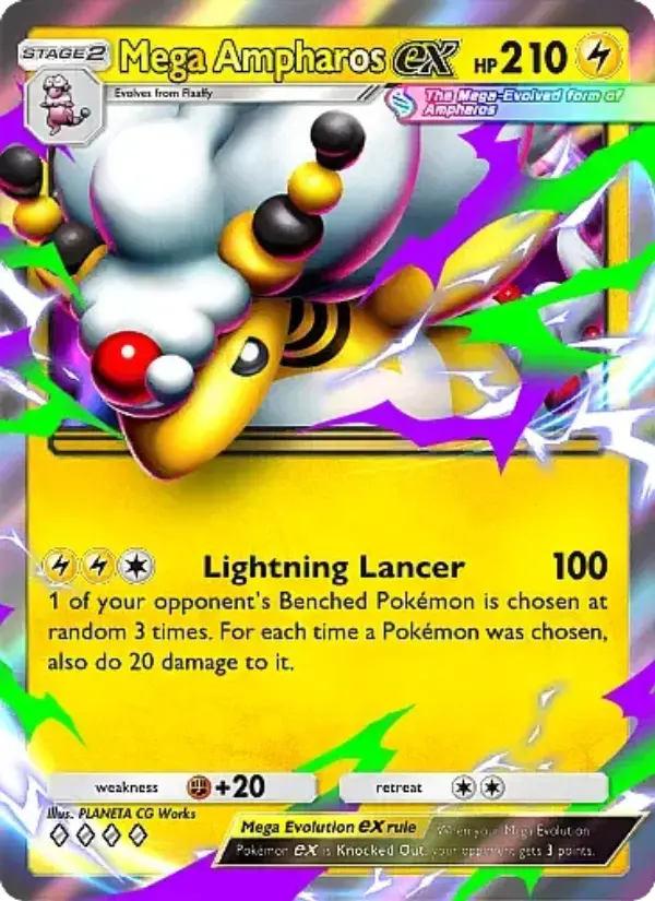 Mega Ampharos ex #085