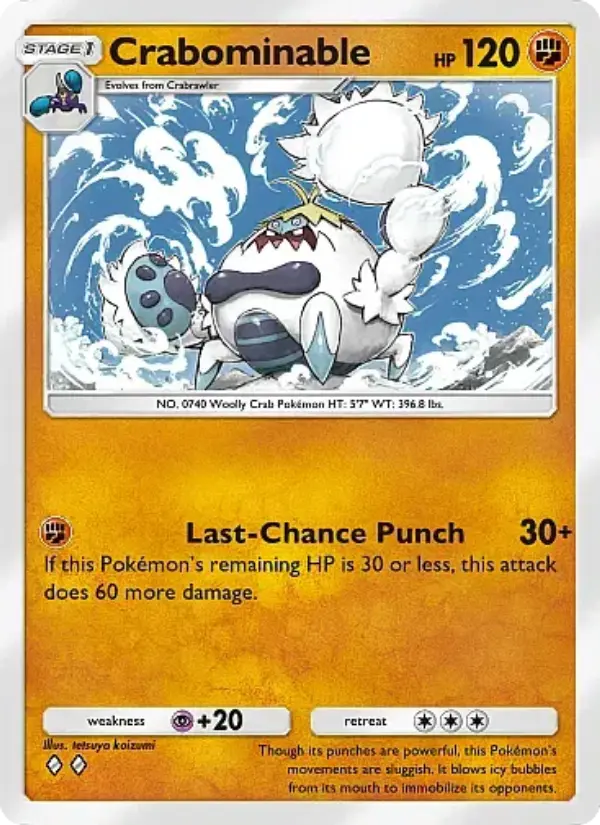 Crabominable #140