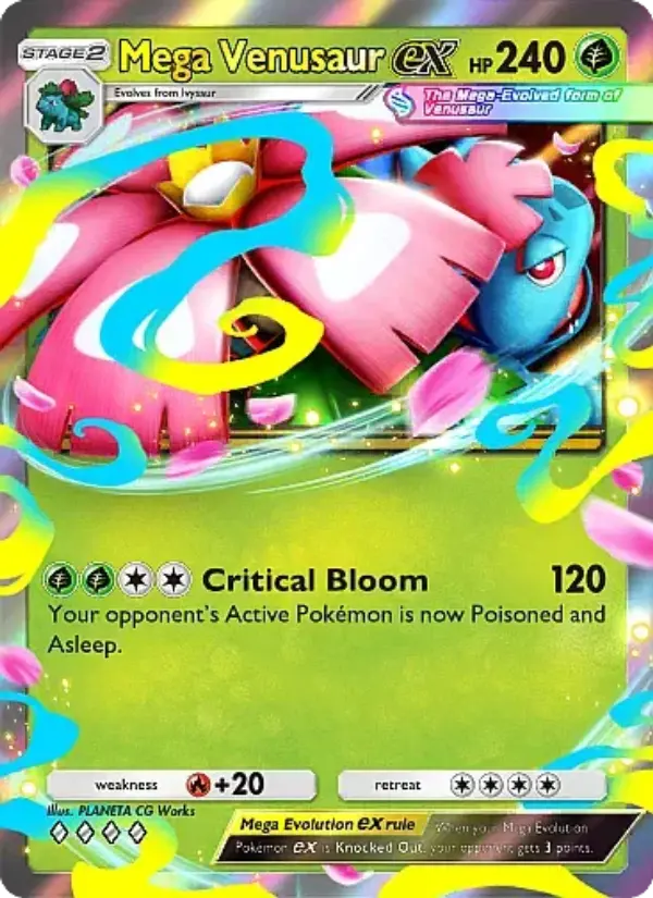 Mega Venusaur ex #004