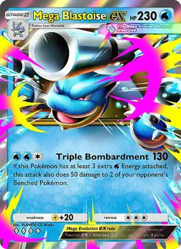 Mega Blastoise ex #020