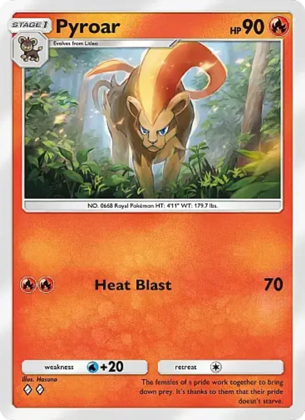 Pyroar #021
