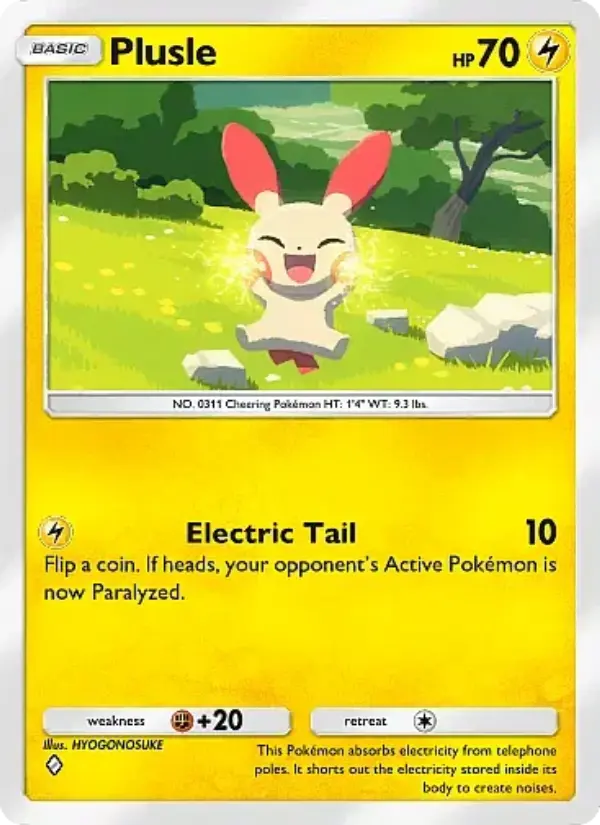 Plusle #052