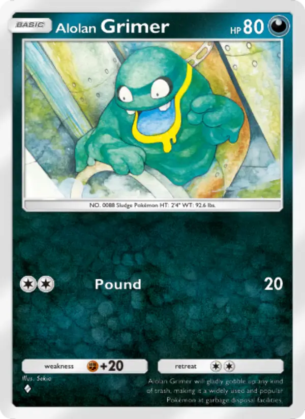 Alolan Grimer #096