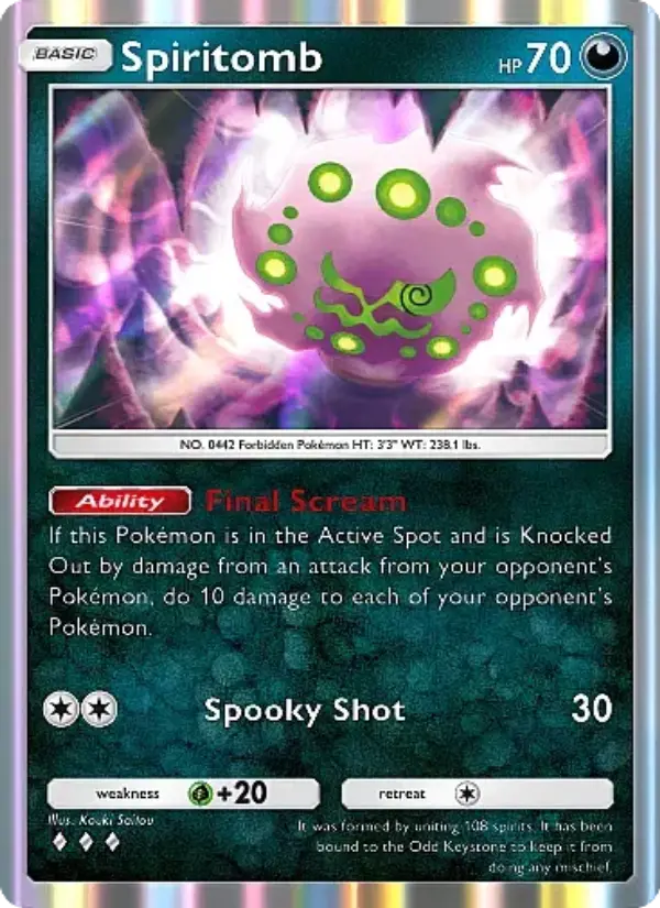 Spiritomb #103
