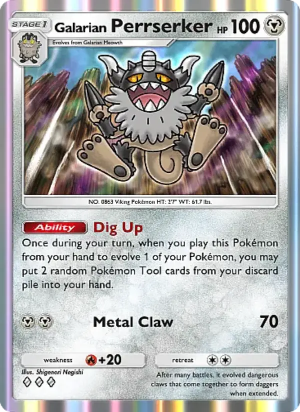 Galarian Perrserker #111
