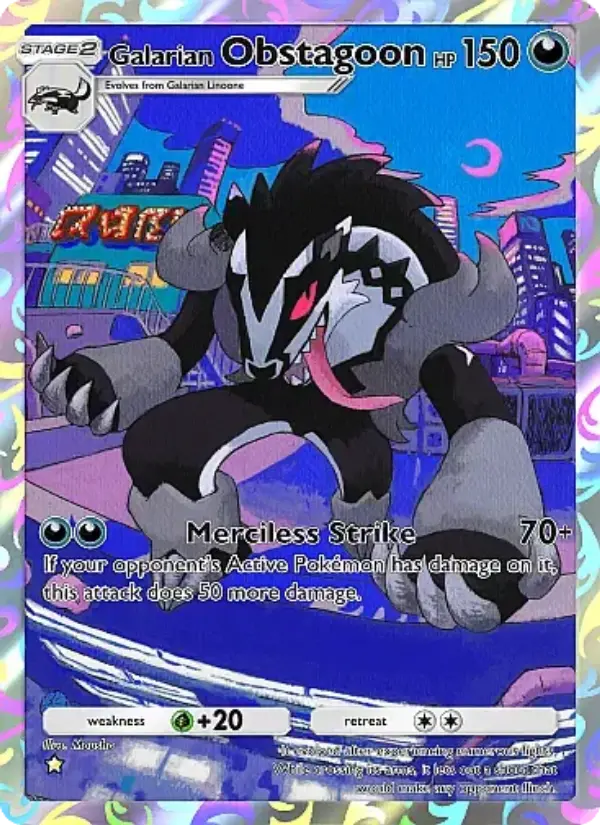 Galarian Obstagoon #176