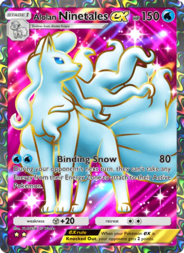 Alolan Ninetales ex #182