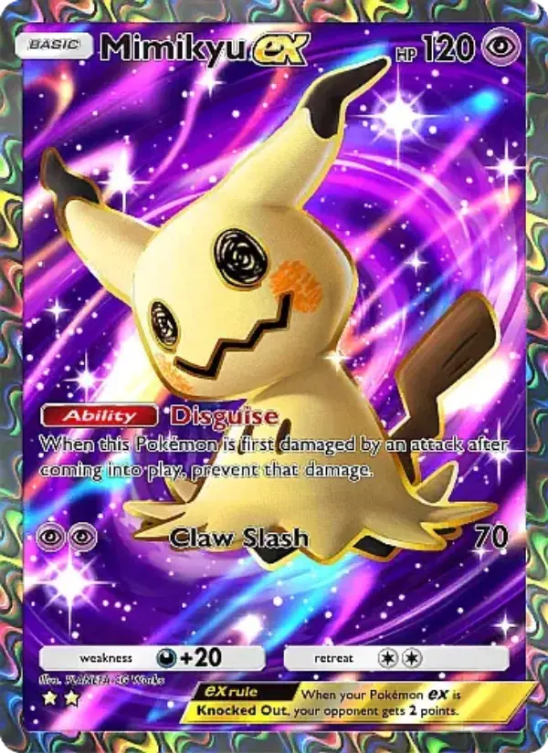 Mimikyu ex #186