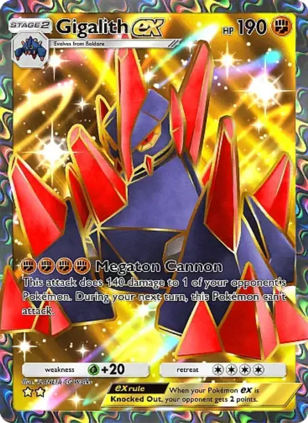 Gigalith ex #187