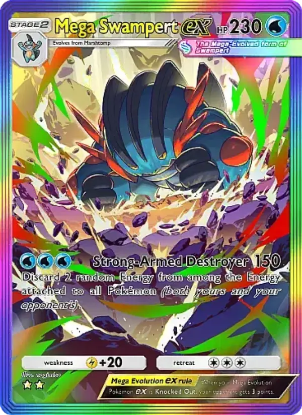 Mega Swampert ex #197