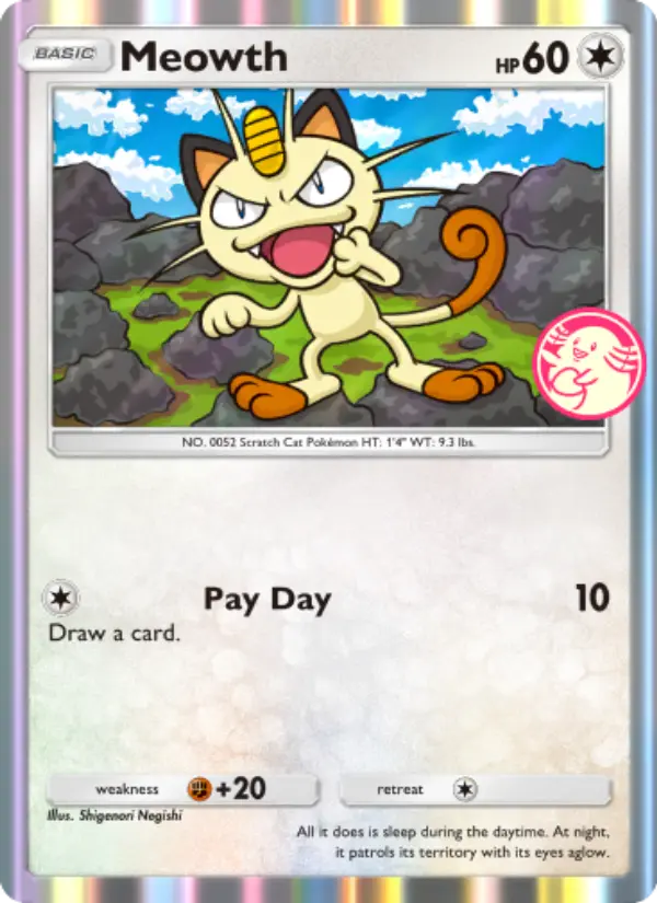 Meowth #012