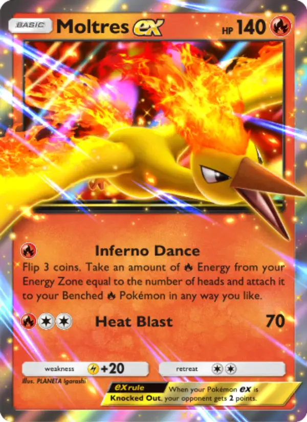 Moltres ex #025